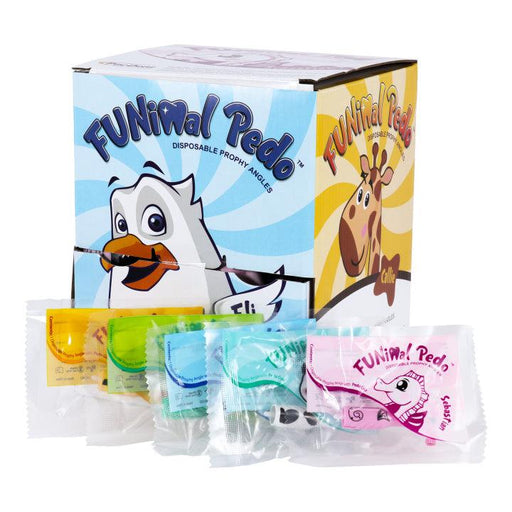 FUNimals Mini Disposable Prophy Angles Pedo Soft Cup Assorted 100/Box - JMU DENTAL INC