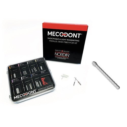 Nordin Mecodont Glass Fiber Parallel-Sided Post Intro Kit - JMU DENTAL INC