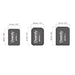 Owandy OPTEO intraoral sensor size comparison chart showing dimensions of different models - JMU Dental