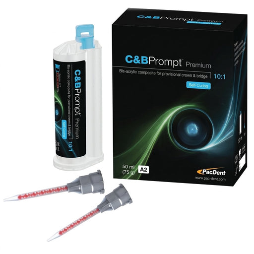 PacDent C&B Prompt™ Temporary Crown & Bridge Material - JMU DENTAL INC