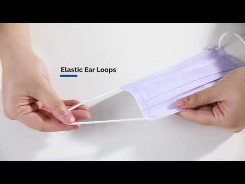 JMU Disposable Medical Face Masks 4-Ply ASTM Level 3 for Adults Multiple colors 50Pcs/Box - JMU DENTAL INC