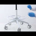 Assistant Stool Ultra-Fiber Leather Ergonomic Design Dual-Sided 360° Swing Arm - JMU DENTAL INC