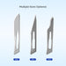 Sterile surgical blades available in #10, #11, and #15 sizes - JMU DENTAL INC