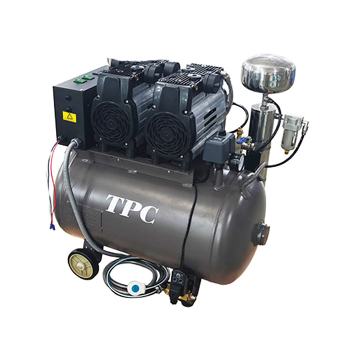 TPC Superb Air DC6224 2HP Oil-Less Dental Air Compressor