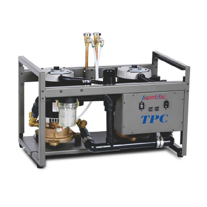TPC Superb Vac Wet Ring Vacuum System 220V w/ Recycler, Single Unit