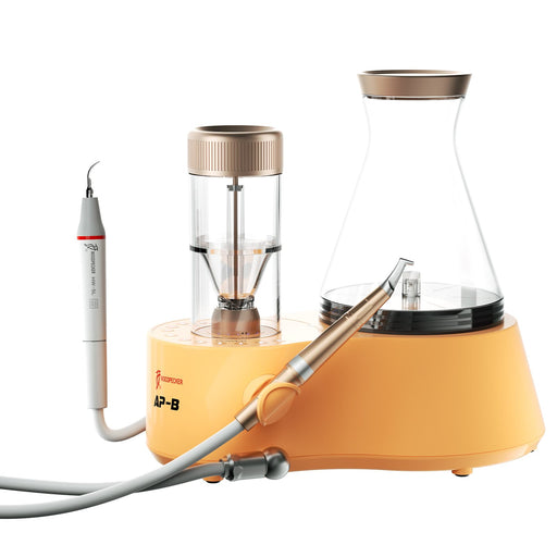 Woodpecker AP-B Dental Air Polisher & Ultrasonic Scaler Prophylaxis Unit 2 In 1 - JMU DENTAL INC