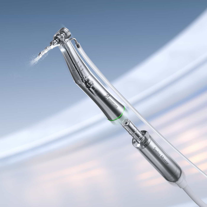 Woodpecker Implant Air Motor w/ 20:1 LED Fiber Optic Contra Angle - JMU DENTAL INC