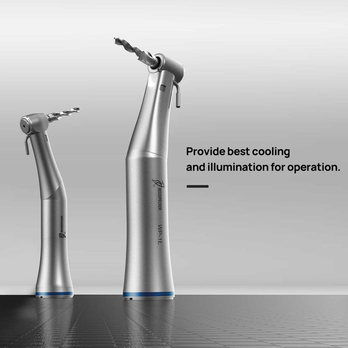 Woodpecker Dental Implanter Plus Implant Motor w/ 20:1 Fiber Optic Contra Angle - JMU DENTAL INC