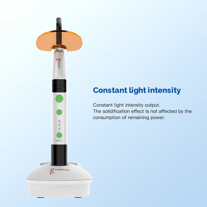 Woodpecker LED C Dental Wireless Curing Light - JMU DENTAL INC