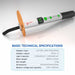 Woodpecker LED C Dental Wireless Curing Light - JMU DENTAL INC