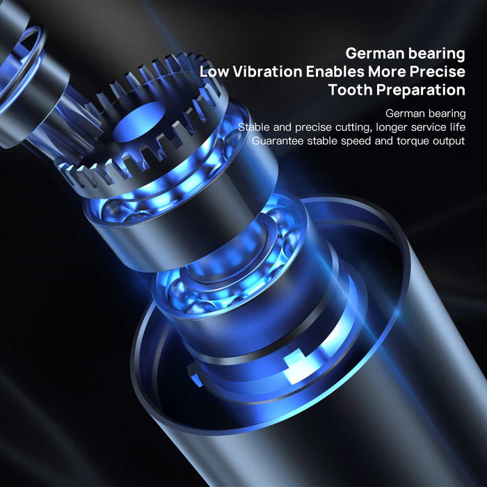 Woodpecker Dental Brushless Electric Motor M2 Pro w/ 1:5 Contra Angle Handpiece - JMU DENTAL INC