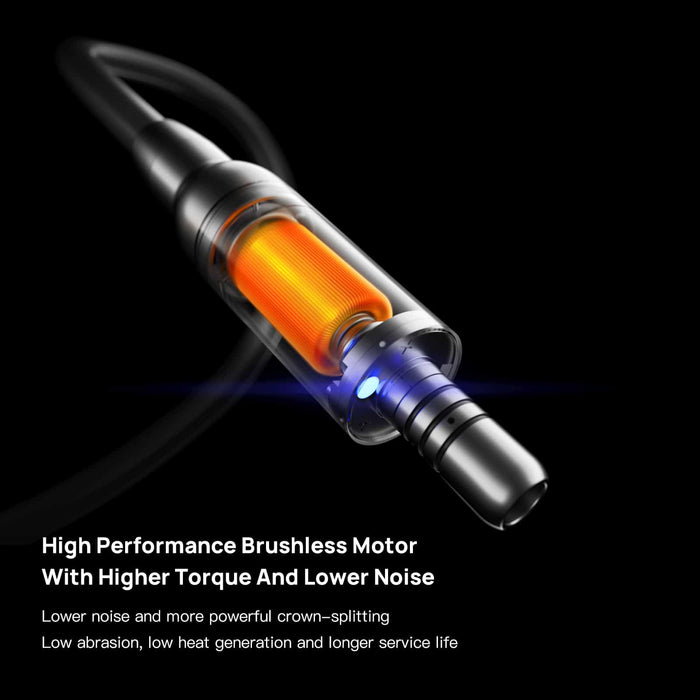 Woodpecker Dental Brushless Electric Motor M2 Pro w/ 1:5 Contra Angle Handpiece - JMU DENTAL INC