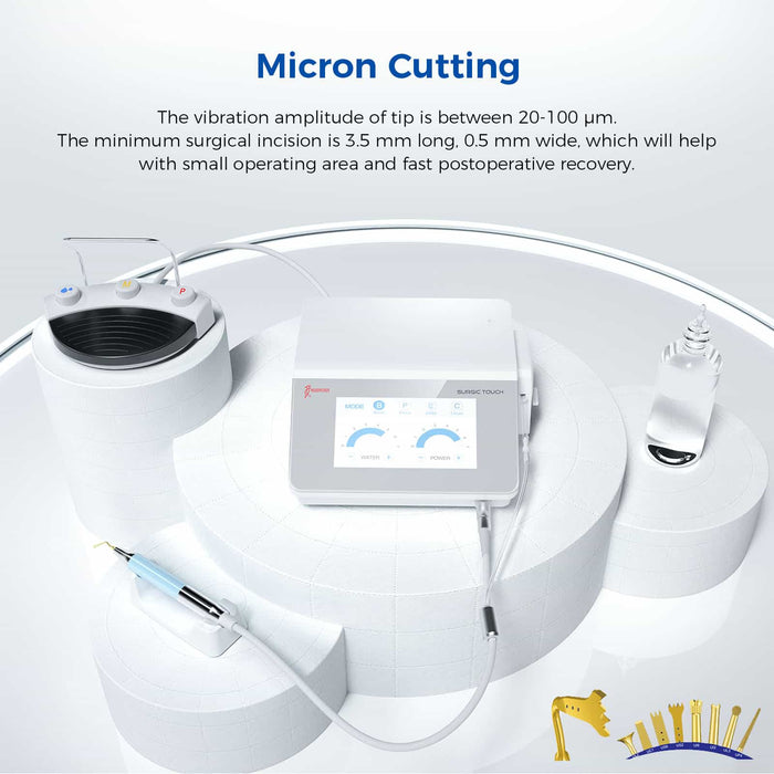 Woodpecker Surgic Touch piezo bone surgery system with precise ultrasonic bone cutting technology - JMU Dental