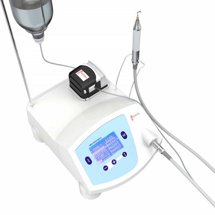 Woodpecker Piezo Bone Surgery UltraSurgery system top view showing the control unit design - JMU DENTAL INC