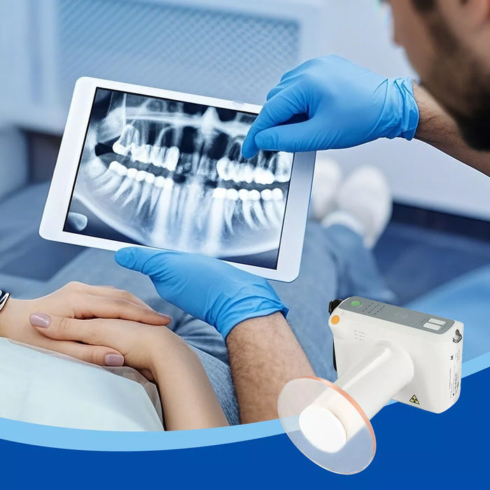 iRay Portable Handheld Intra-oral X-ray Machine with Digital Intra-oral Sensors - JMU DENTAL INC