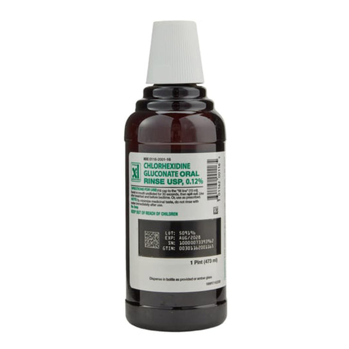 Xttrium Chlorhexidine Gluconate CHG Oral Rinse 16 oz Bottle