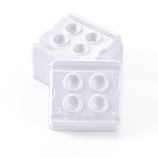 JMU Premium Quality Mixing Wells 2/4 Wells 200Pcs/Box - JMU DENTAL INC