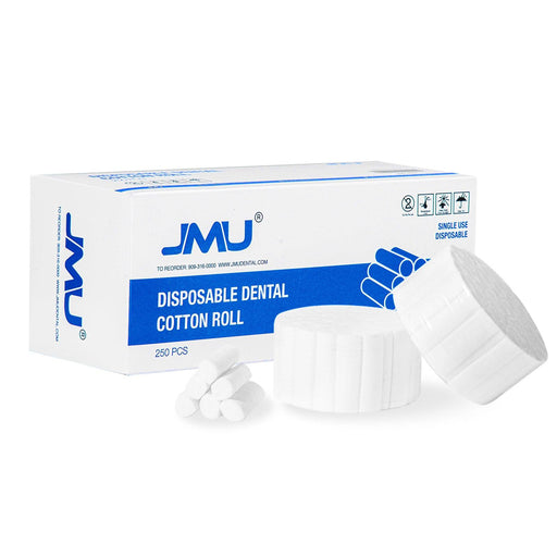 JMU Disposable Dental Cotton Rolls 250pcs/Box - JMU DENTAL INC
