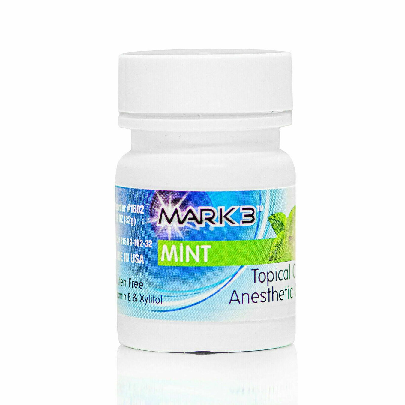 Mark3 Dental Topical Anesthetic Gel 20% Benzocaine 1oz Jar - JMU DENTAL INC