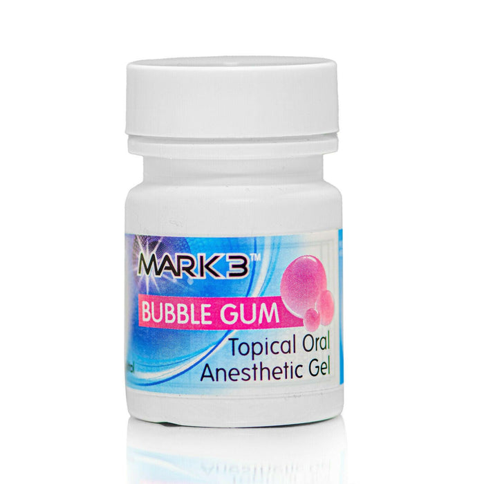 Mark3 Dental Topical Anesthetic Gel 20% Benzocaine 1oz Jar - JMU DENTAL INC