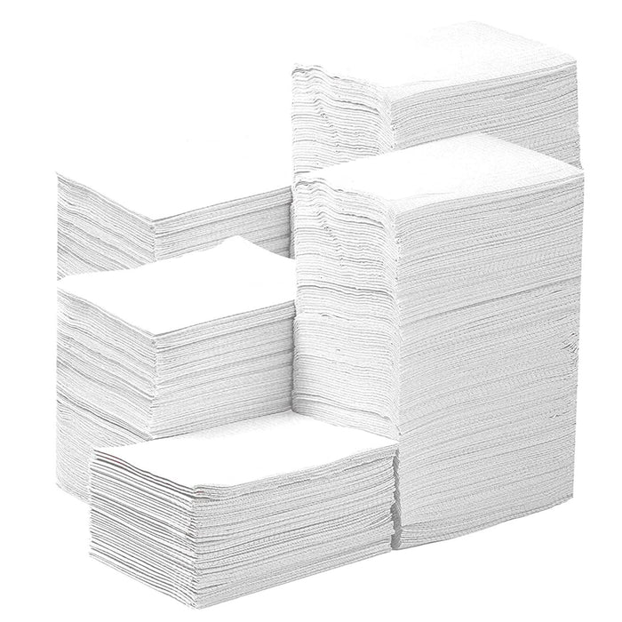 JMU Disposable Dental Paper Bibs 3-Ply 13"x18" 500/Case - JMU DENTAL INC